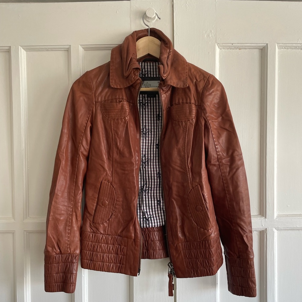 Mackage Leather Jacket Sz XS